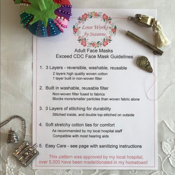 Gryffindor House Adult/Child Face Mask Set! - Picture 5 of 10